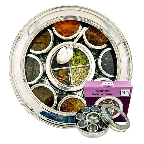 Indian spice tin - spice, masala
