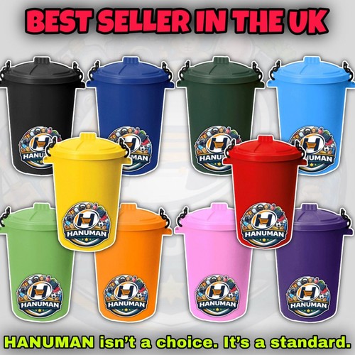 50l 85l 110l plastic - 85l, bin