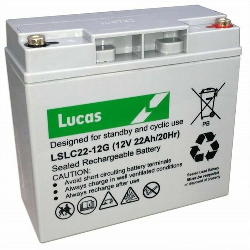 Lucas 12v 22ah ultra - 12v, deep
