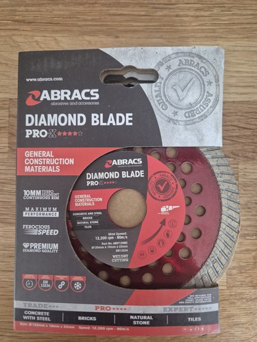 Abracs pro diamond blade - pro-x,