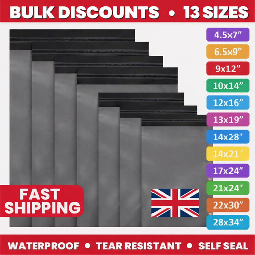 Grey mailing bags parcel - bags,