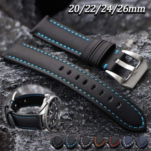 Premium sailcloth watch strap - premium,