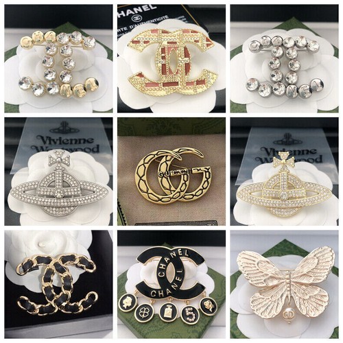 Brooch flower enamel - brooch,