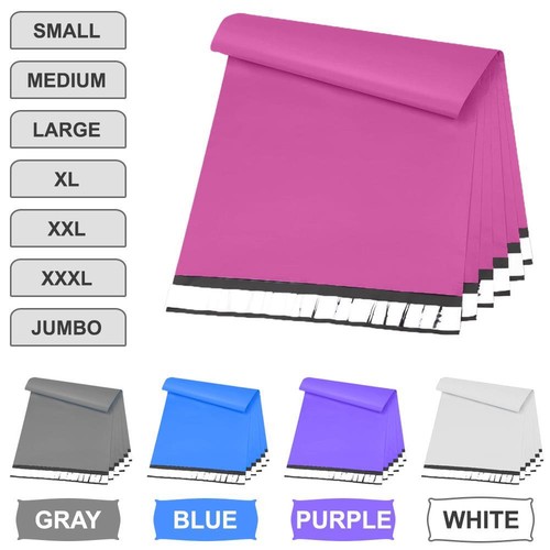 Coloured mailing bags strong - coloured,