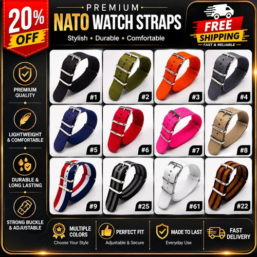 Nato watch strap - nato,