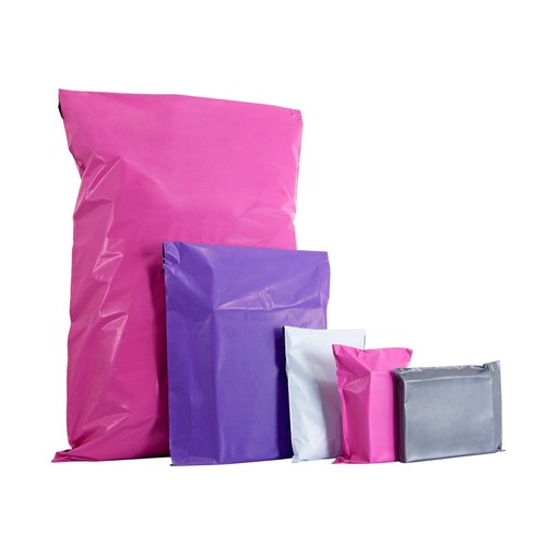 Coloured mailing bags - coloured,