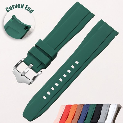 Curved end rubber strap for - curved,