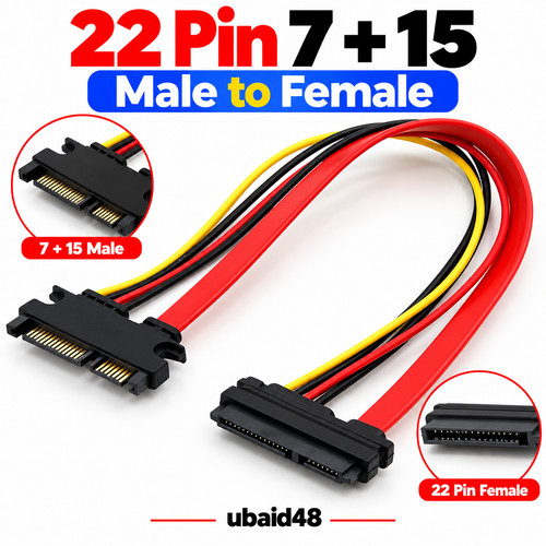 Pin 15 male - 22, 7