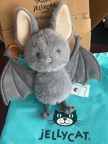 Jellycat broox bat - broox, new