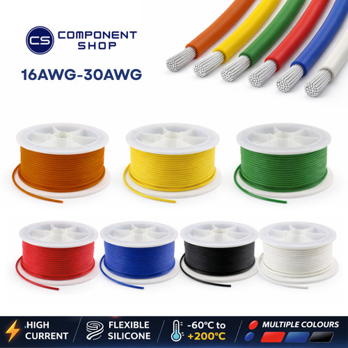 Silicone cable flexible wire - cable,