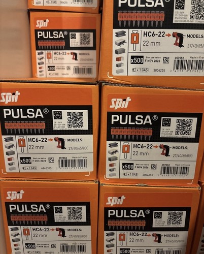 Spit pulsa nails 22mm - nails, hc6-22