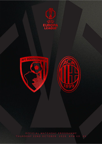 Programme afc bournemouth v - :,