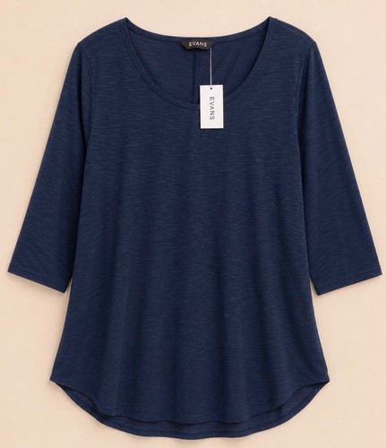 Brand new evans navy 4 - evans, 3/4