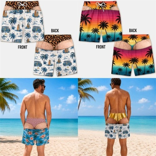 Funny swim trunks fake - funny,
