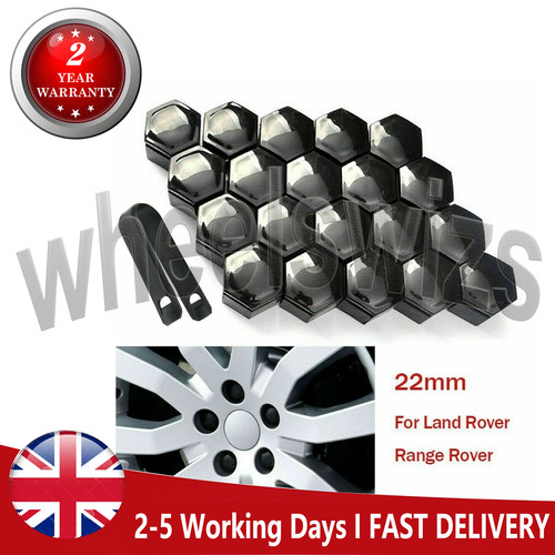 22mm black wheel nut - x,