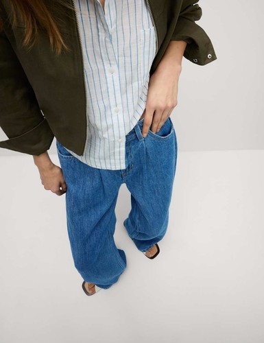 Marks spencer womens linen - &,