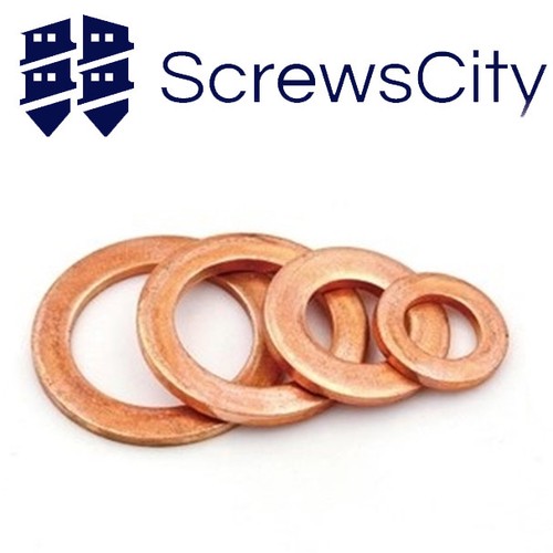 Metric copper sealing - metric, washers
