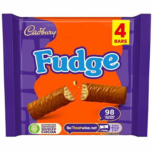 Cadbury fudge chocolate - cadbury, bars