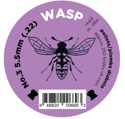 Wasp air pellet tin of - wasp,