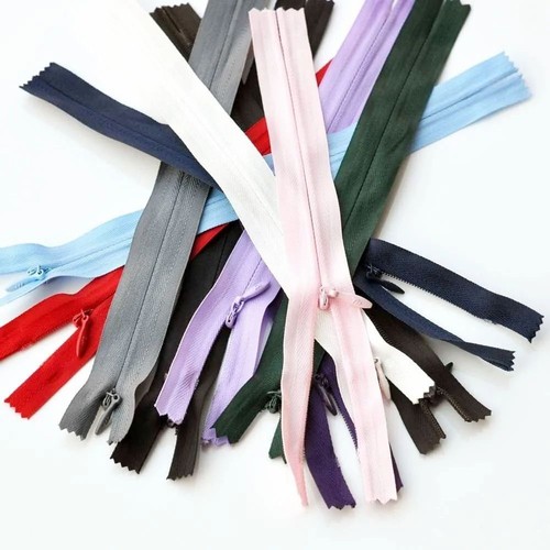 Invisible zip concealed nylon - invisible,