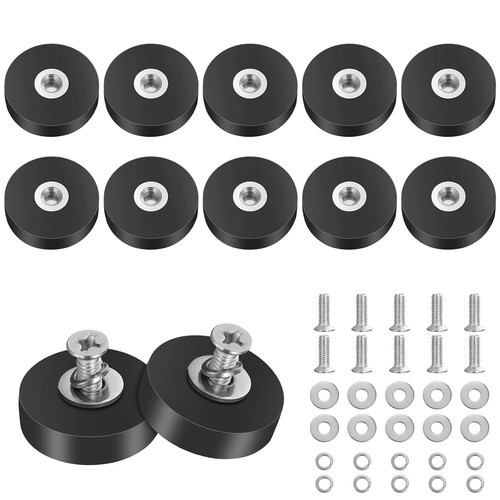 10pc rubber coated neodymium - 10pc,